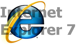 internet explorer 7